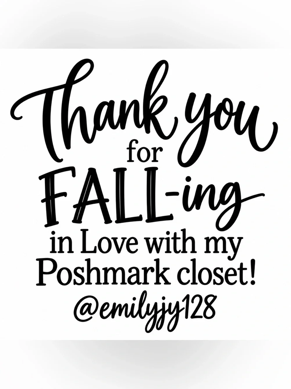 CUSTOM Fall Stickers, 2” Square - BUY NOW 50 for $7